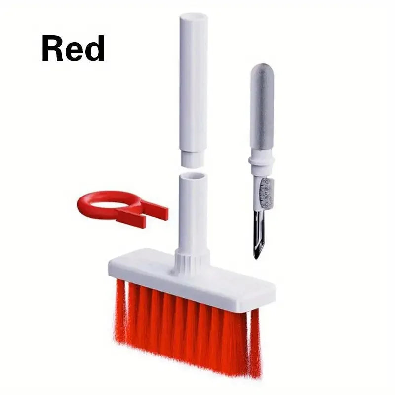5 in 1 Keyboard Cleaning Brush Kit Keycap Puller Earbuds Cleaner for Airpods Pro 1 2 3 Bluetooth Earphones Case Cleaning Tools