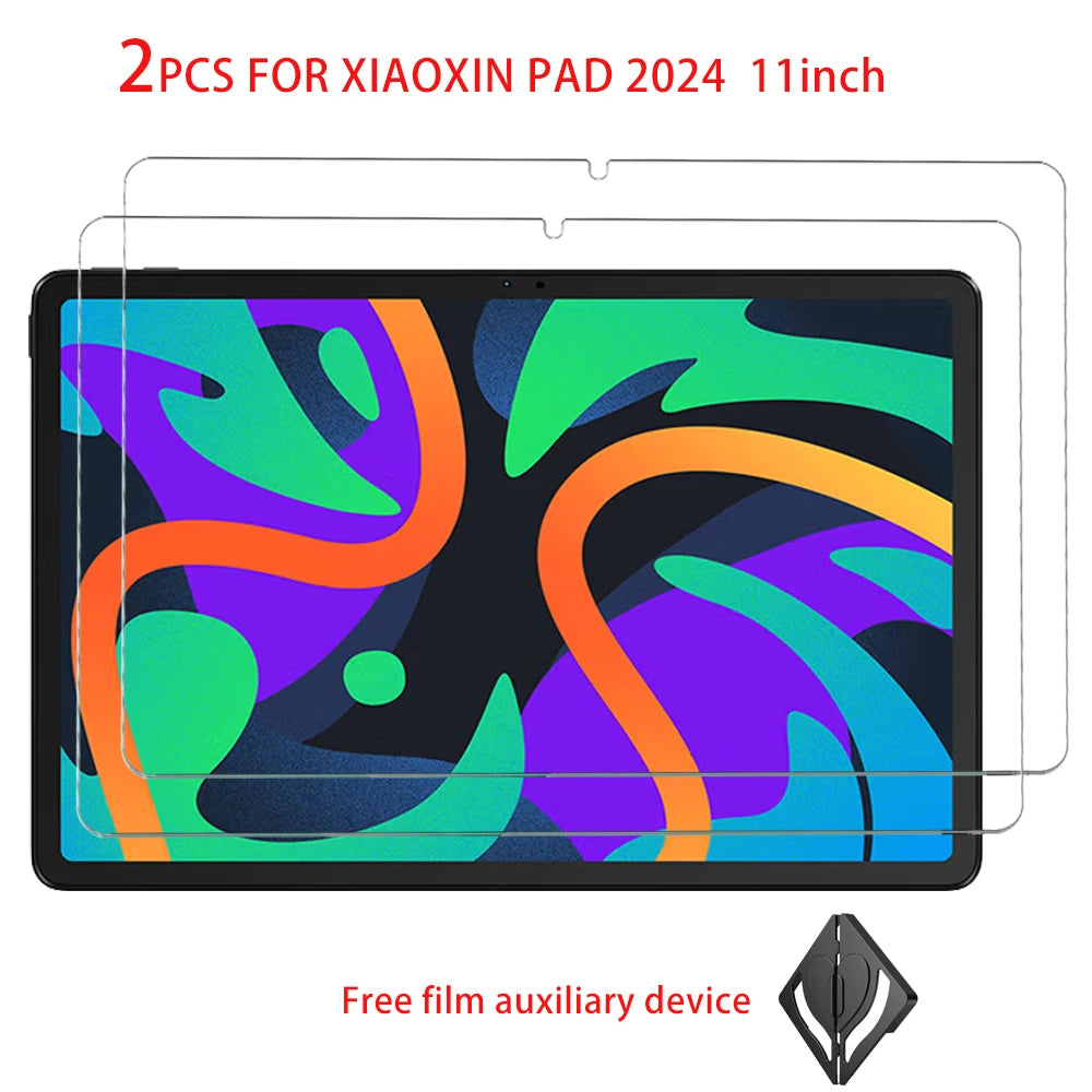 2PCS Tempered Glass Screen Protector For Lenovo Tab M11 2024 11inch Xiaoxinpad 2024 11inch HD GLASS Protector