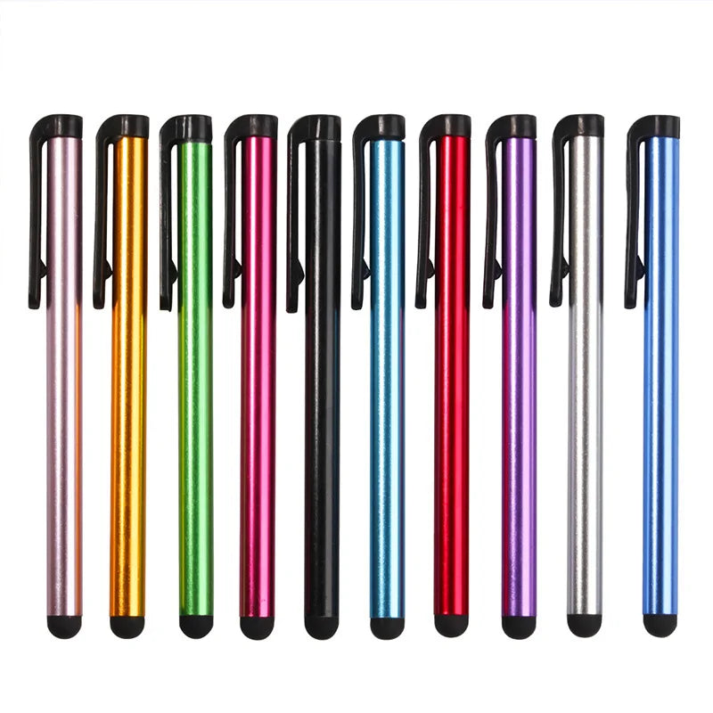 10pcs Universal Capacitive Stylus Tablet Screen Touch Pen for iphone pad Android Mobile Phone Rubber Tip Stylus