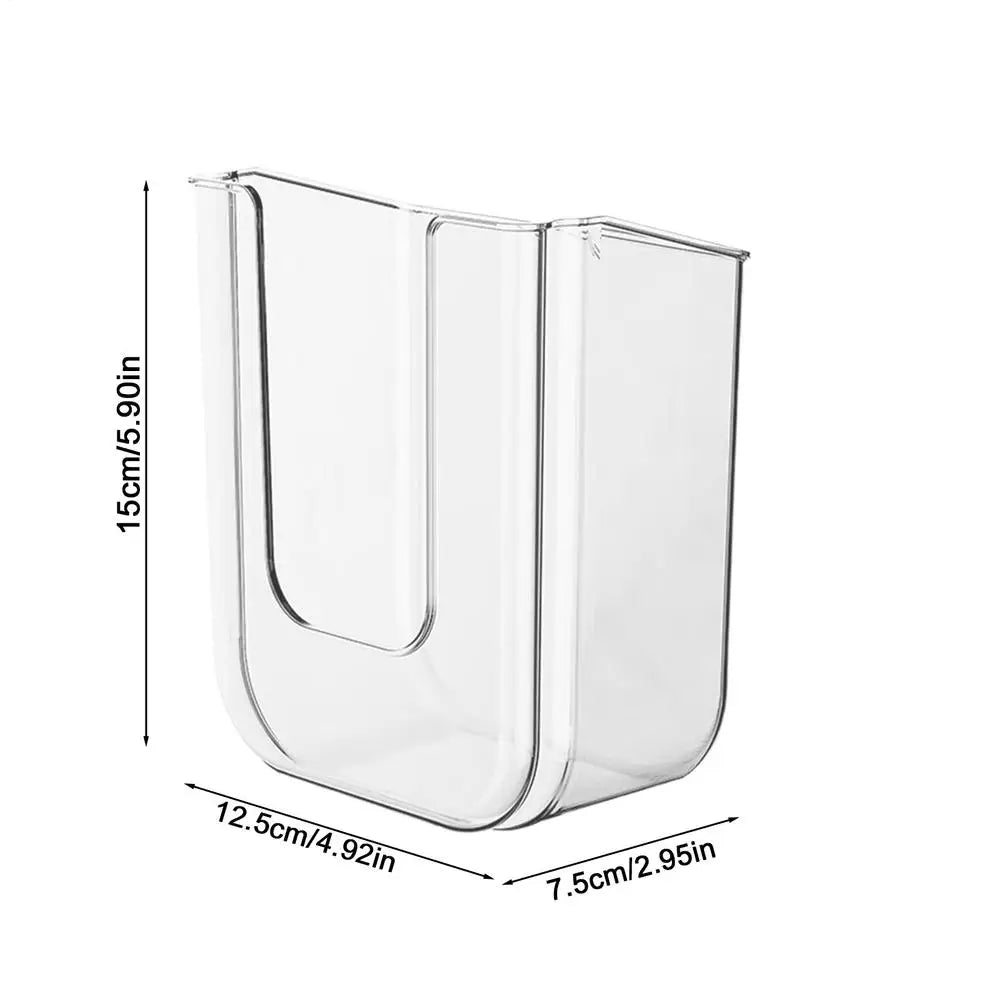 Wet Wipes Dispenser Wall Mounted Storage Box Organizer Tissue Dispenser Adhesive Secure Mount for Family Toilet Home Bathroom