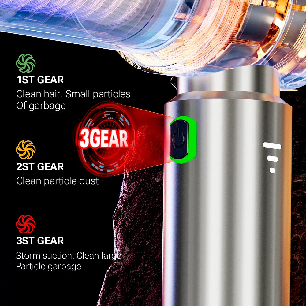SZUK 985000Pa Car Vacuum Cleaner Powerful Suction Wireless Vacuum Cleaner Handheld Portable Cleaner Mini Vacuum Cleaner for Car