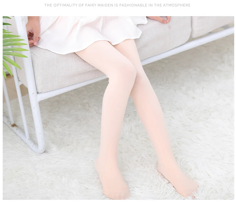 Spring/autumn candy color children tights  for baby girls kids cute velvet pantyhose tights stockings for girls dance tights