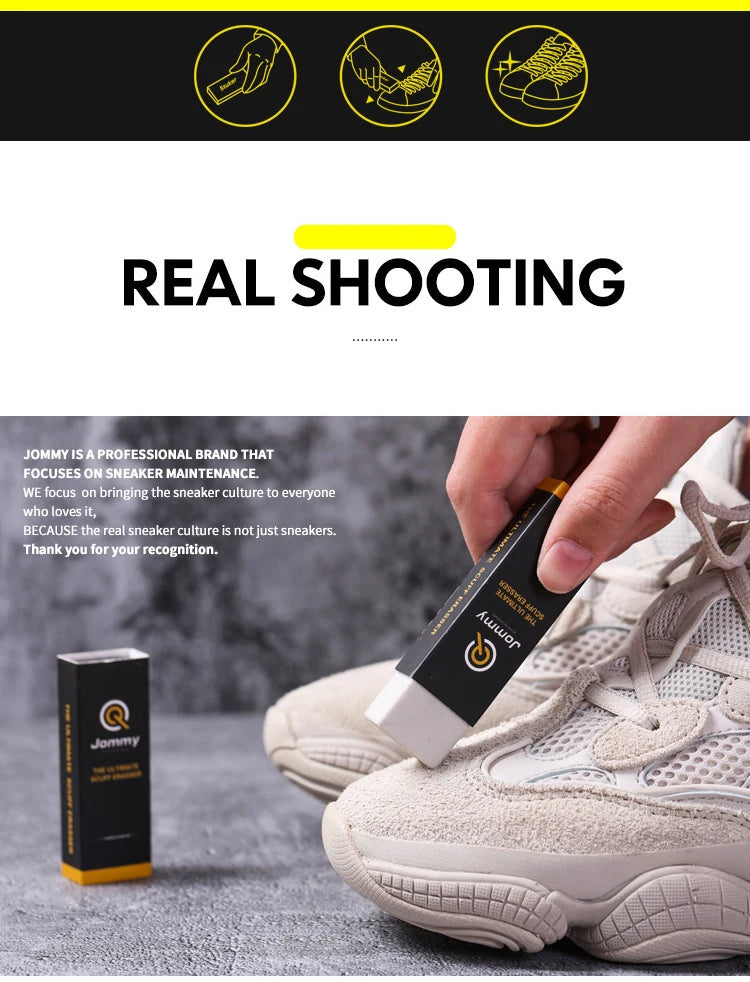 1/2PCS Magic Suede Eraser Nubuck Leather Shoe Cleaner Brush Kit Removing Scuffs Dirt Marks Stain Remover Sneakers Care Tool