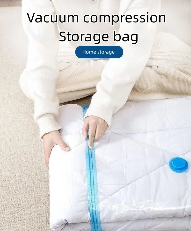 Vacuum Storage Bags 8-18Pc Space Saver Bag Travel Rechargable Air Pump Various Seal Bag Pump for Compress Clothe Blanket Luggage