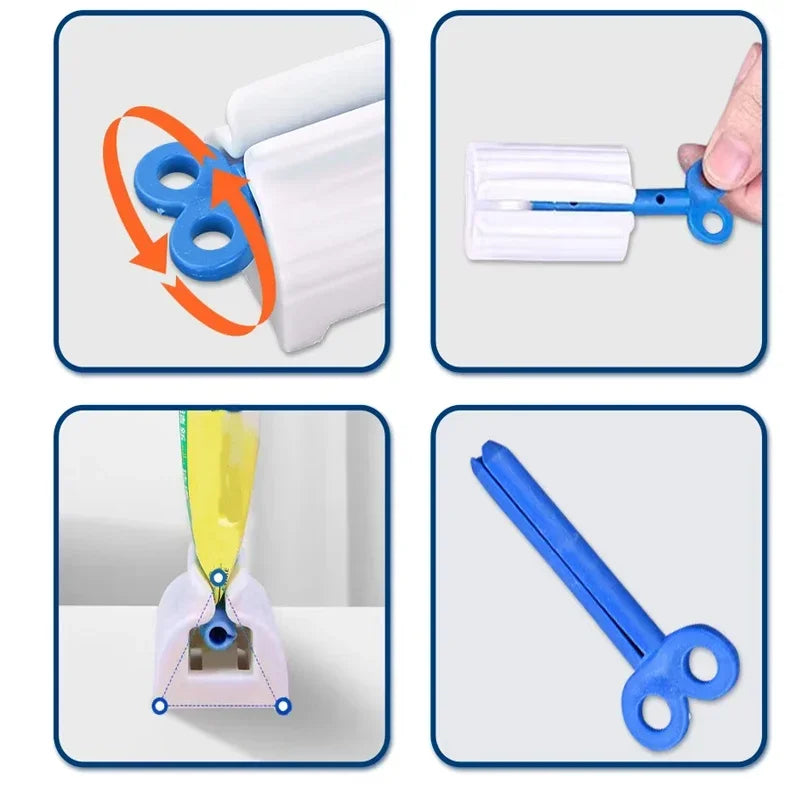 Toothpaste Tube Squeezer Efficient Hassle Free Design for Smooth Brushing Experience Bathroom Organizer Tool Home