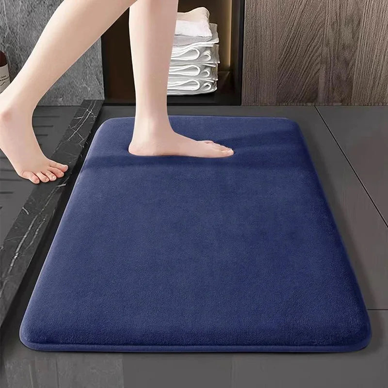 Super Absorbent Floor Mat Super Absorbent Bath Mat Super Anti Slip Coral Velvet Bathroom Floor Mat Door Mat Bathroom No Slip Mat