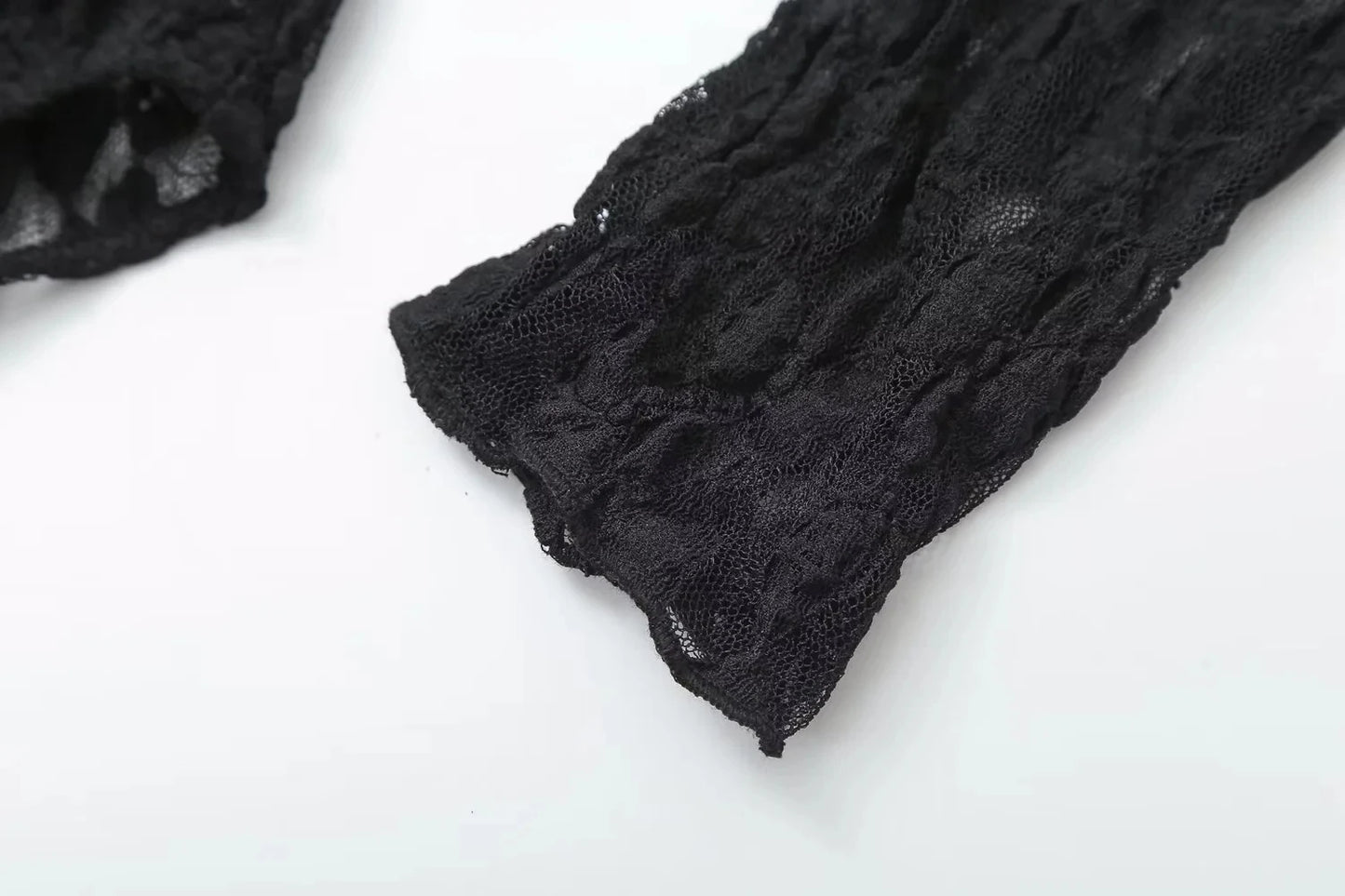 HH Womens Lace Pants Sets Slim Jumpsuits Top + High Waist Trousers Sexy Lady Floral Lace Translucent Y2k Bodysuit Suits