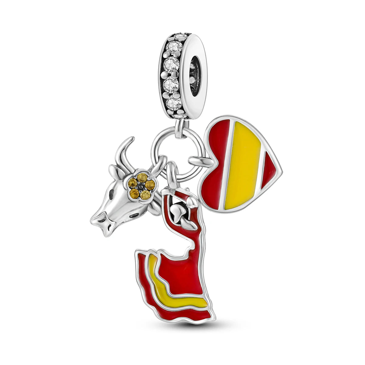 Travel Charm 925 Silver Plane Paris Tower Pendant Fit Bracelet Beads Making Woman Fashion Jewelry