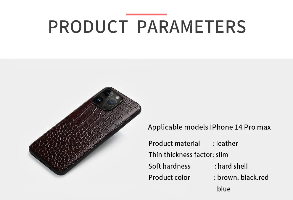 WEFOR Genuine Leather Phone Case for Apple iPhone 14 11 12 13 Pro Max 14Pro 12 Mini X XR XS 6S 6 7 8 Plus SE 2020 Back Cover