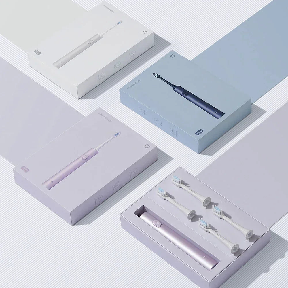MIJIA T302 Sonic Electric Toothbrush - 31,000 RPM, 150 Days Battery,Copper-Free DuPont Brush Head,IPX8 Waterproof,4 Modes