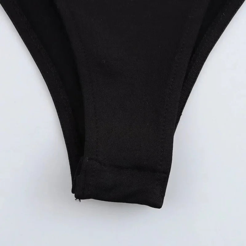 MUJER Black Bustier Bodys for Women Sexy Extreme Bodysuit Women Long Sleeve Bodysuits Woman One Pieces Summer Tops Woman 2025