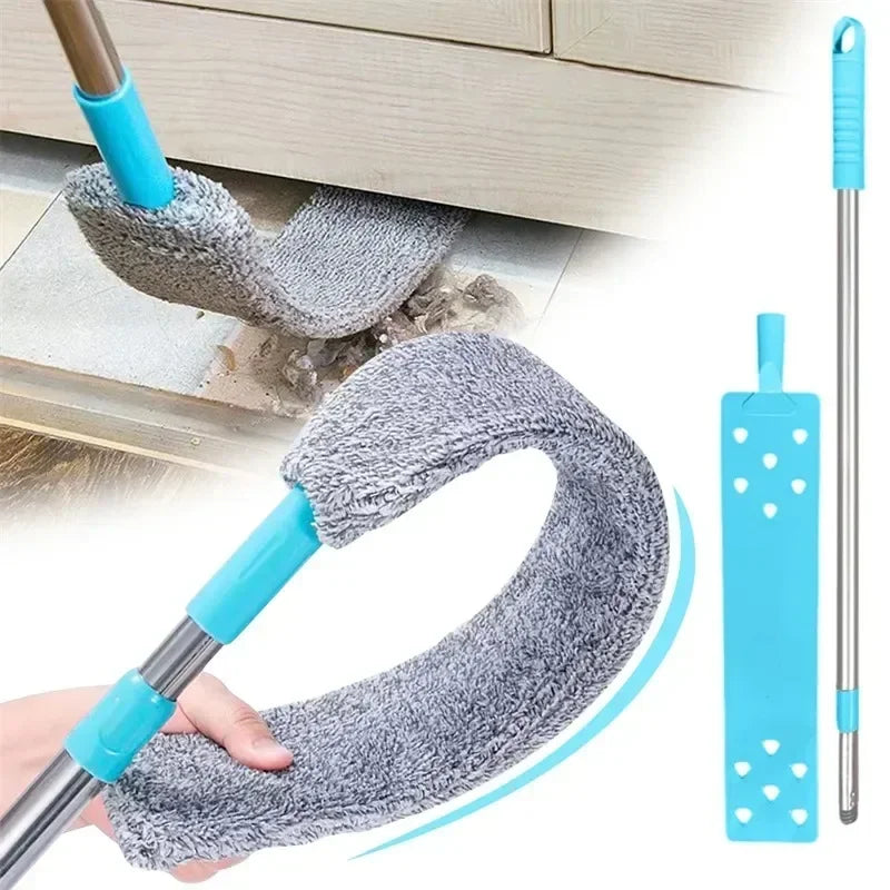 Long-Handled Detachable Mop Household Cleaning Tool for Floor Bed Bottom Vacuum Sofa Dusting And Gap Cleaning
