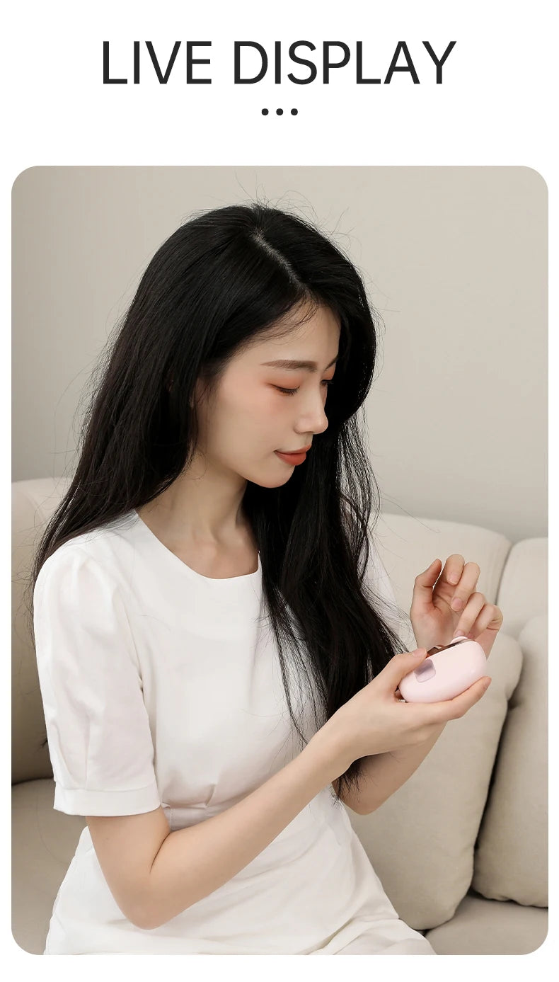 HOMEFISH Electric Nail Clipper 2 in 1 Grinding Polishing Multifunctional Portable Automatic Manicure Grinder