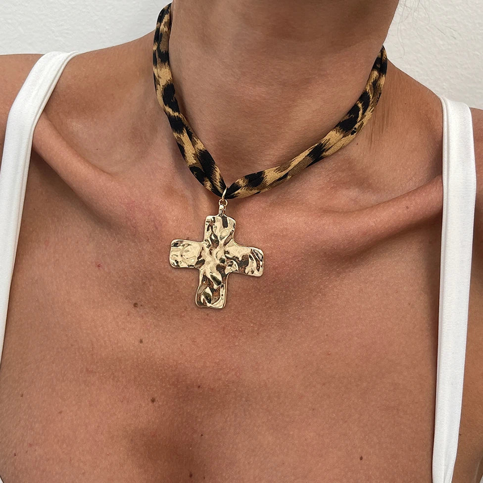 Ingemark 7 Styles Ethnic Multilayer Velvet Chain Necklace Women 2025 New Fashion Metal Conch Starfish Heart Pendant Neck Jewelry