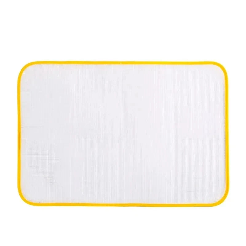1pc Cloth Protective Press Mesh Insulation Ironing Board Mat Cover Against Pressing Pad Mini Iron Random Colors
