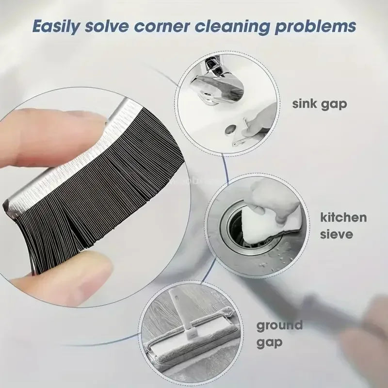Crevice Cleaning Brush Durable Car Kitchen Tile Grout Dead End Bristle Cleaning Brush Bedroom Floor Line Cleaning Brushes