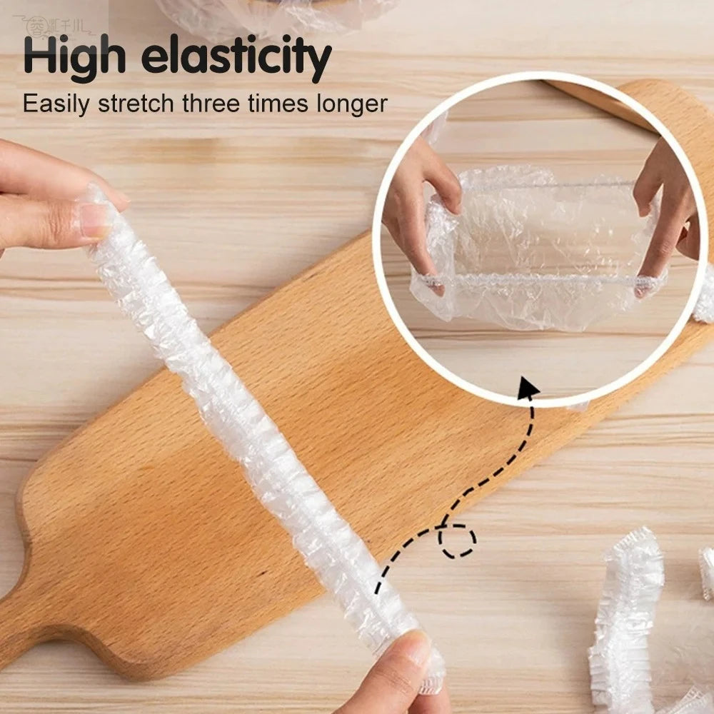 Preservation Stretchable Elastic Durable Plastic Wrap Convenient Plastic Wrap 100/200