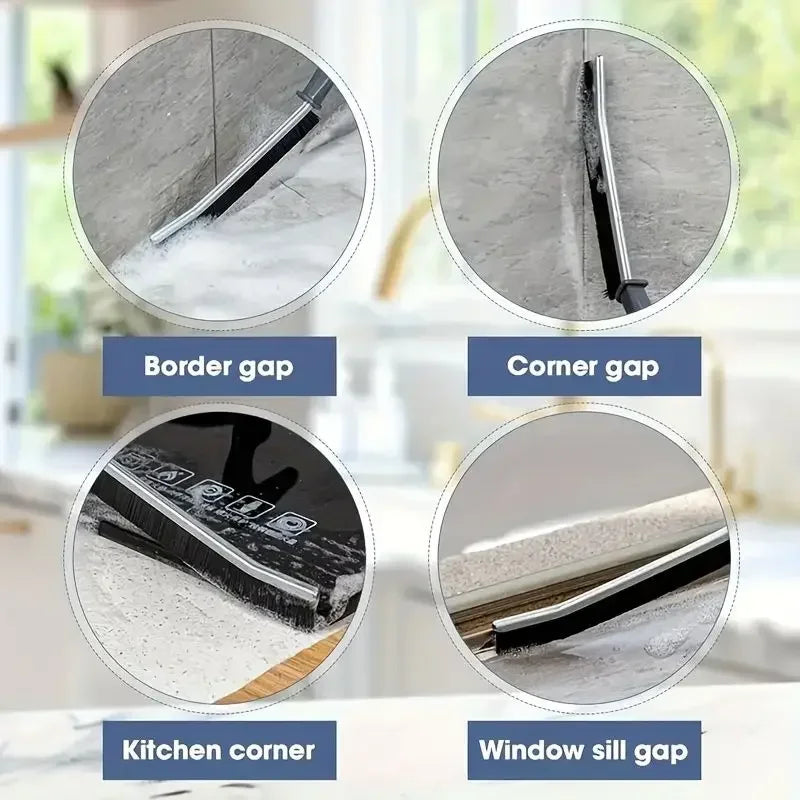 Crevice Cleaning Brush Durable Car Kitchen Tile Grout Dead End Bristle Cleaning Brush Bedroom Floor Line Cleaning Brushes