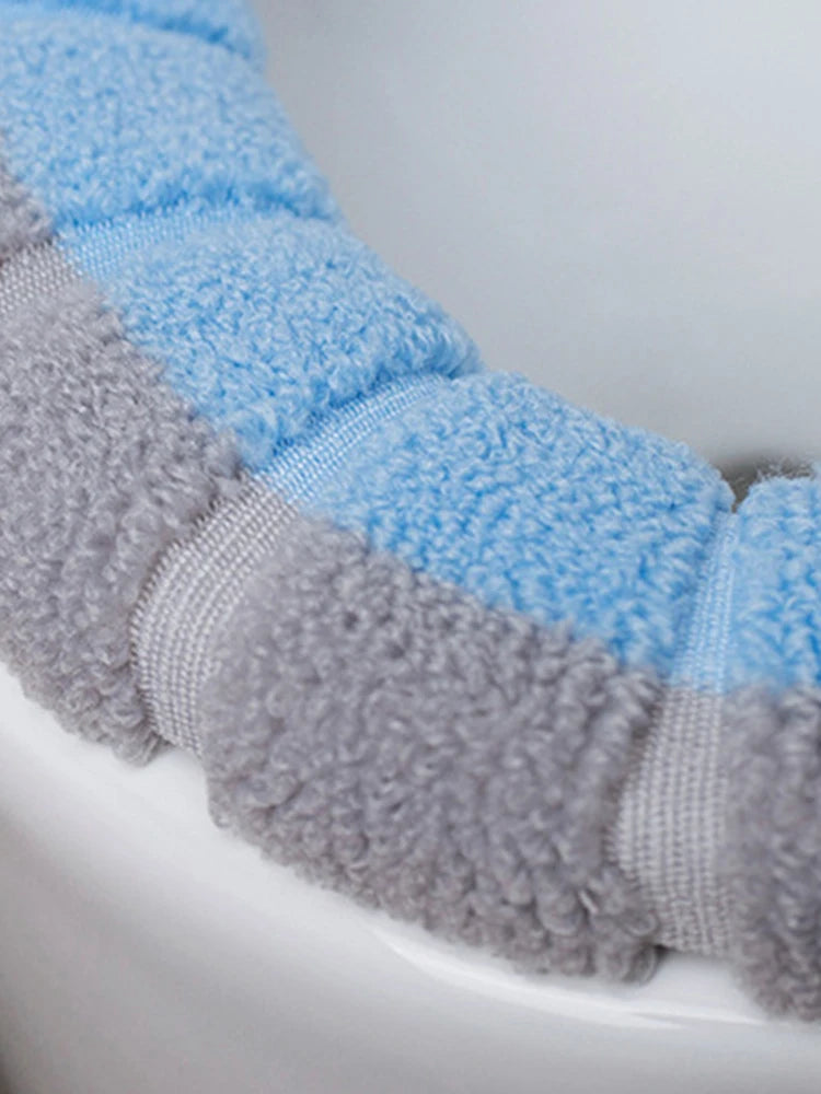 1pcs Toilet Cover Toilet Seat Cover Pads with Handle Toilet Lid Cover Cushion Thicker Bathroom Soft Toilet Seat Cover Soft Thick