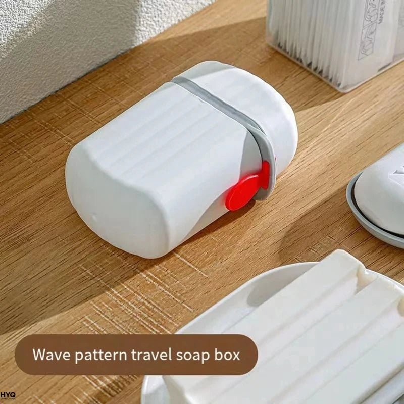 1Pc Porte-savon portable étanche, boîte à savon pour voyage et salle de bain