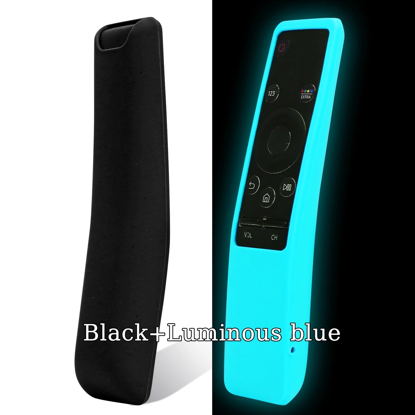 1 Piece Luminous Silicone Case For Samsung Smart TV BN59-01312A 01312H BN59 01241A 01242A Remote Control Cover