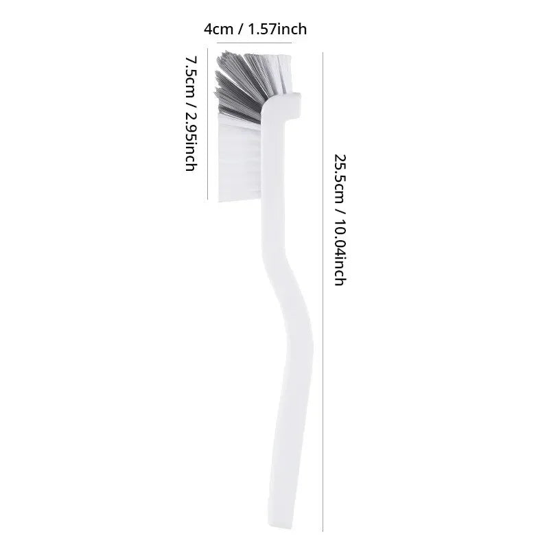 1/2/3Pcs Cleaning Cup Brush Japanese Style Sink Brush  with Long Handle Elbow Design Tail Hole Wall Hanging Crevice Cleaning