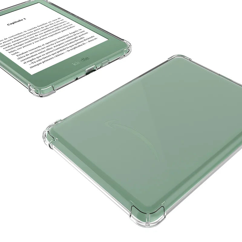 Protective TPU Case For Kindle 6 inches 2024 Transparent Case for Kindle 6” 2022 Soft Cover for Kindle K11/K12/C2V2L3