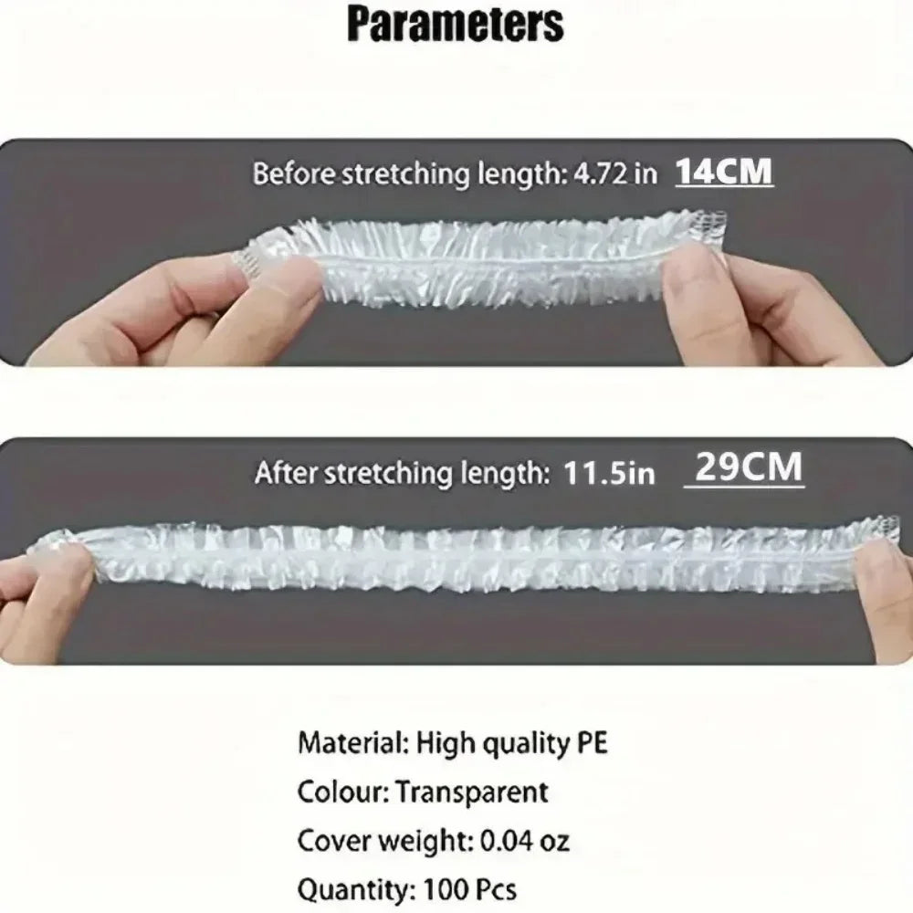 Preservation Stretchable Elastic Durable Plastic Wrap Convenient Plastic Wrap 100/200