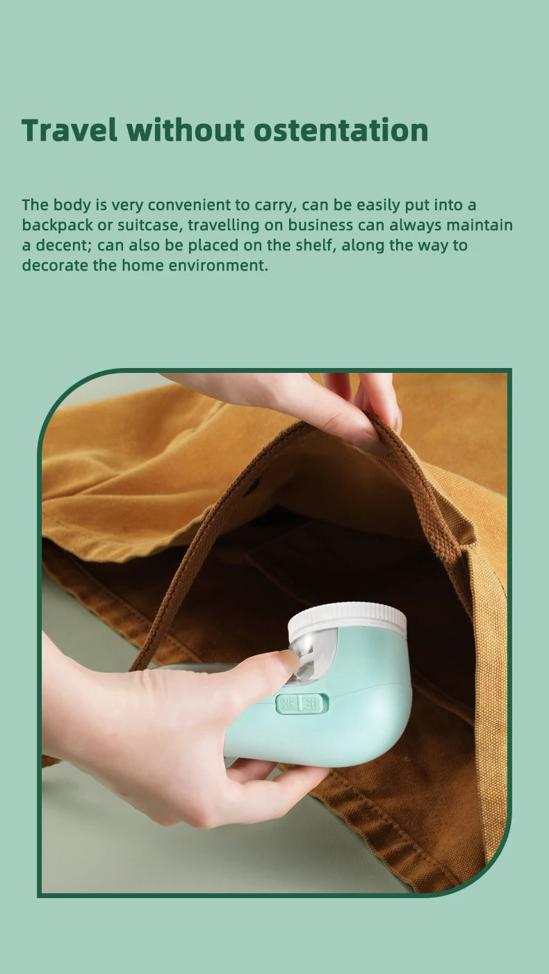 HOMEFISH Electric Household Clothes Shaver Fabric Lint Remover Fuzz Portable Brush blade Professional Lint Remover Trimmer