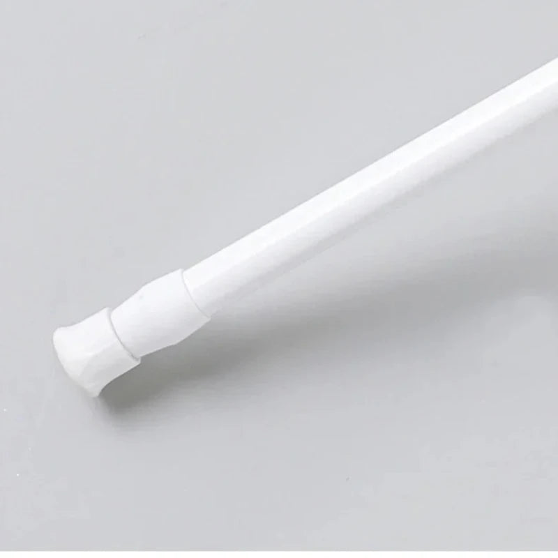 30-90CM Multi Purpose Spring Loaded Extendable Telescopic Curtain Pole Tension Rail Net Voile Pole Net Rods Curtain Telescopic