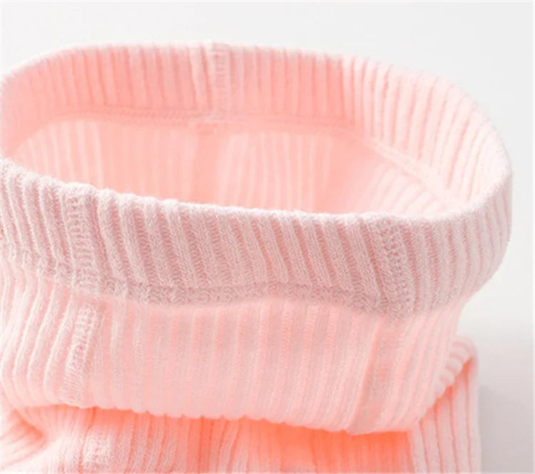 Knitted Tights for Girls Solid Children's Pantyhose Cartoon Rabbit Cotton Soft Kids Girls Tights Autumn Winter 1-7T Trousers New