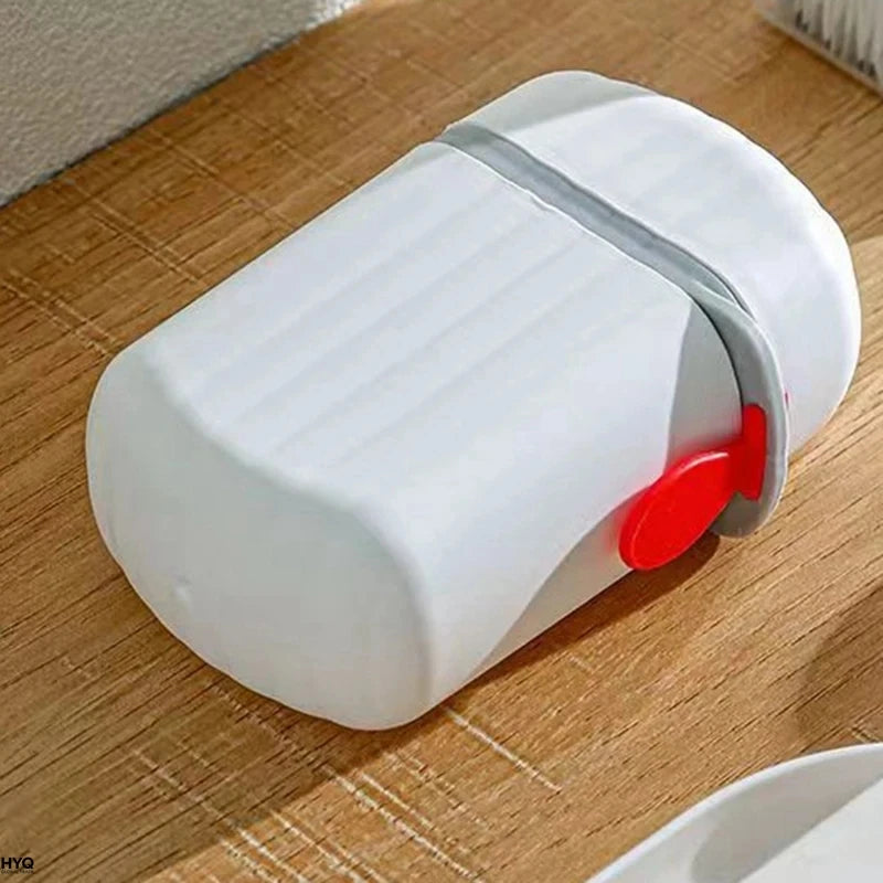 1Pc Porte-savon portable étanche, boîte à savon pour voyage et salle de bain