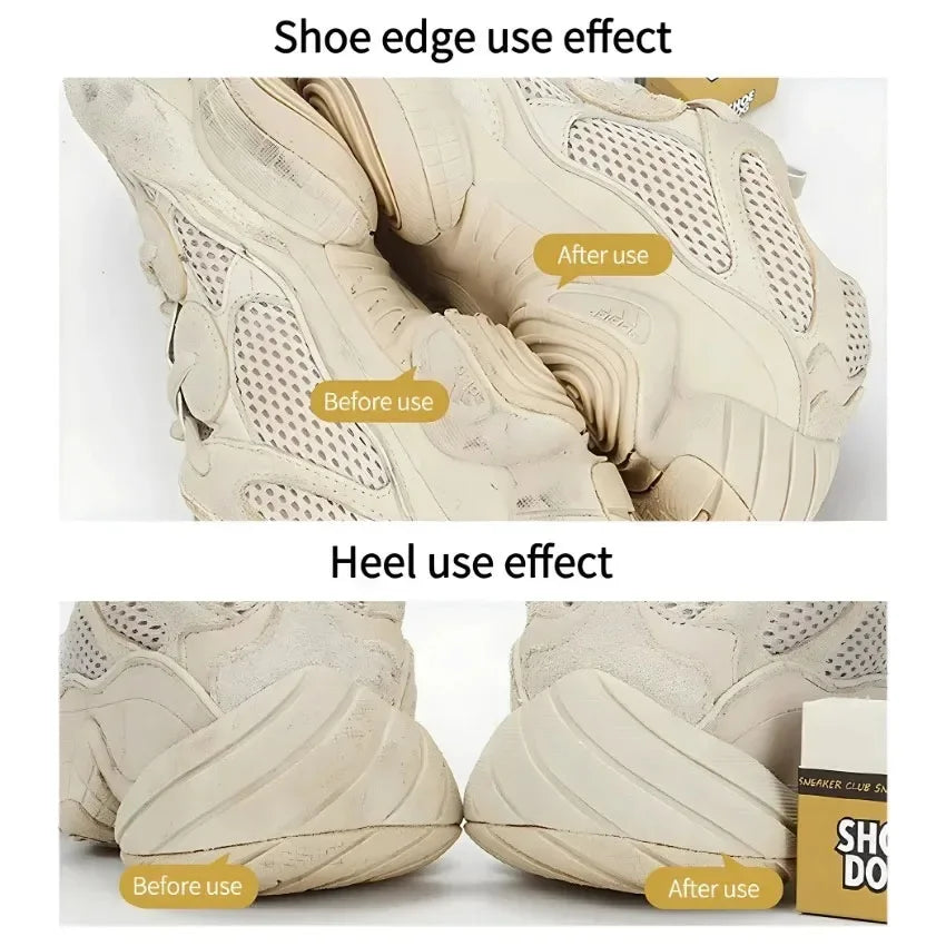 1/2PCS Magic Suede Eraser Nubuck Leather Shoe Cleaner Brush Kit Removing Scuffs Dirt Marks Stain Remover Sneakers Care Tool