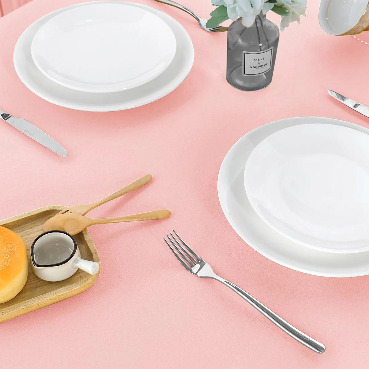 183×137cm Solid Pink Tablecovers Plastic Tablecloth for Wedding Decoration Girls Adult Birthday Party Supplies Table Decor