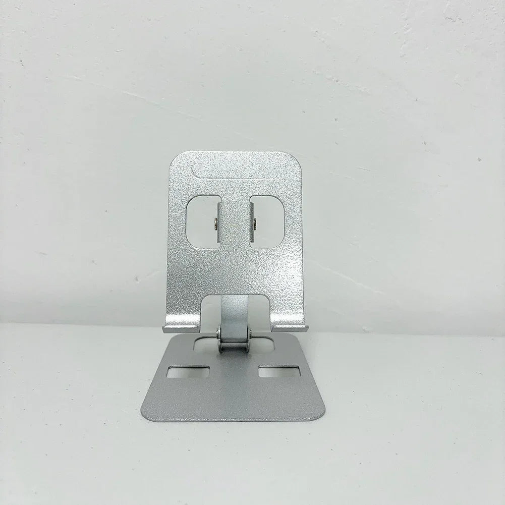 Xikcu Foldable Desk Phone Holder Mount Stand For iPhone 12-16 Universal Mobile Phone Holder Tablet Desktop Aluminum Alloy Holder