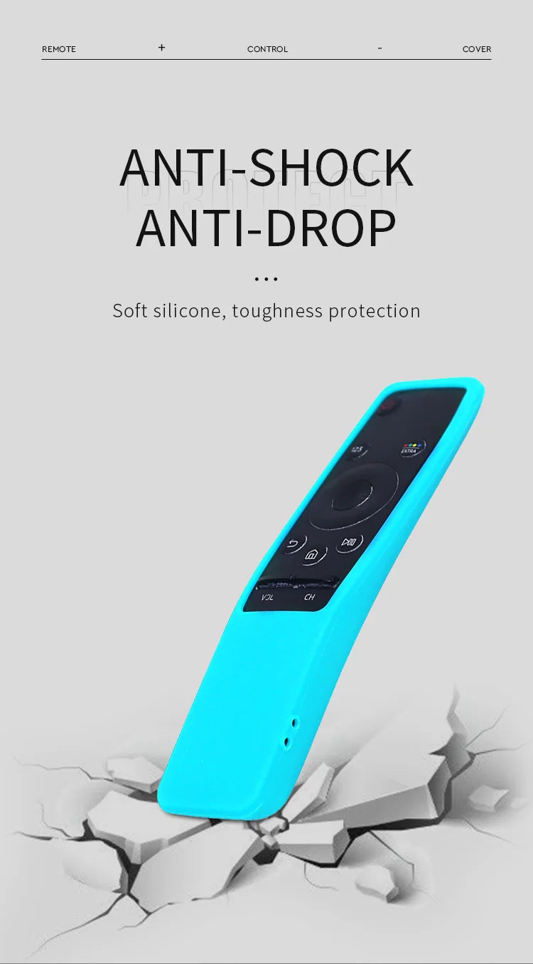 1 Piece Luminous Silicone Case For Samsung Smart TV BN59-01312A 01312H BN59 01241A 01242A Remote Control Cover