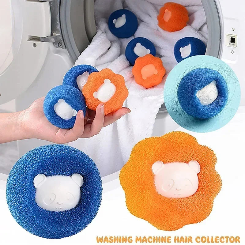 Pet Hair Remover Reusable Ball Laundry Washing Machine Filter Wool Sticker Cat Hair Remover Pet Fur Lint Catcher pet grooming
