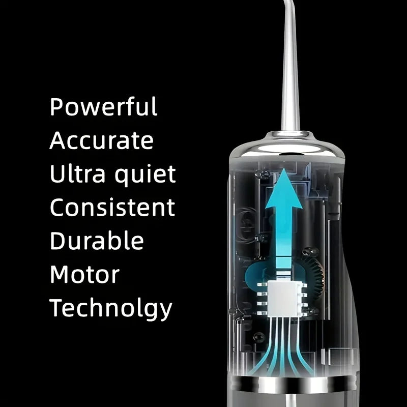 Teeth Oral Irrigator Portable Mouth Washing Machine Interdental Cleaning Irrigator USB Oral Teeth Dental Water Flosser