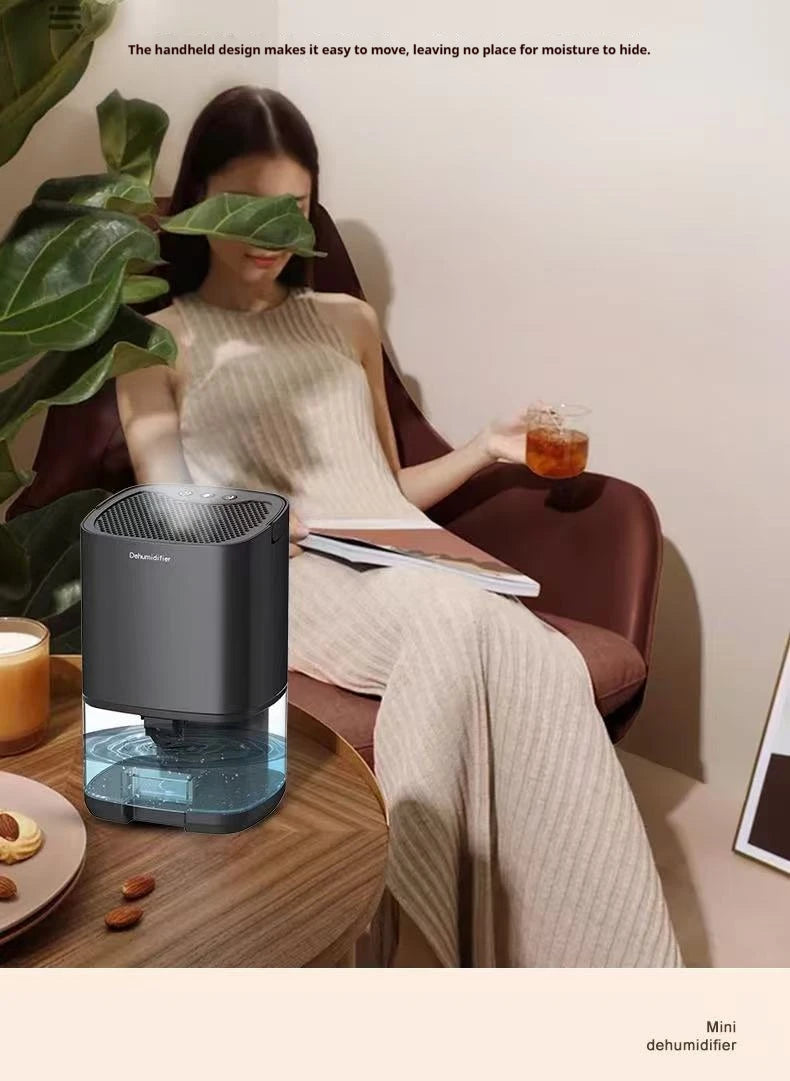 Homefish Portable Mute Air Dehumidifier Moisture Absorber Home Bedroom Office Kitchen Air Dryer Deodorizer Machine EU/US Plug