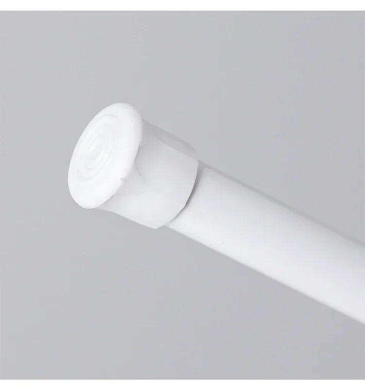 30-90CM Multi Purpose Spring Loaded Extendable Telescopic Curtain Pole Tension Rail Net Voile Pole Net Rods Curtain Telescopic