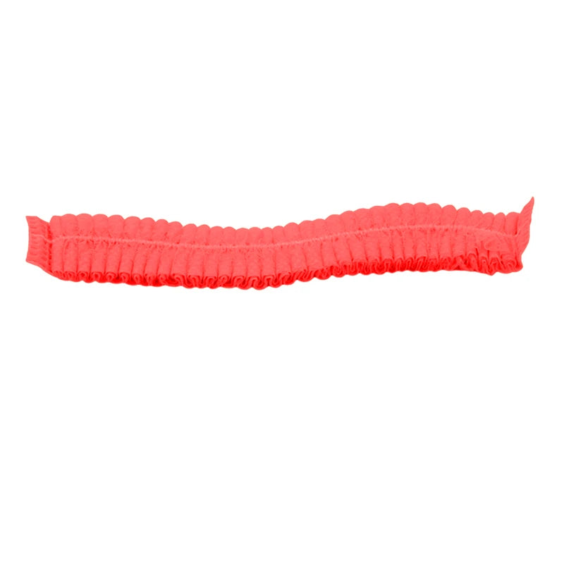 100pcs/Pack Disposable Hair Head Covers Net Bouffant Dustproof Anti Dust Caps Breathable Shower Bathing Hats Kitchen
