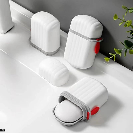 1Pc Porte-savon portable étanche, boîte à savon pour voyage et salle de bain