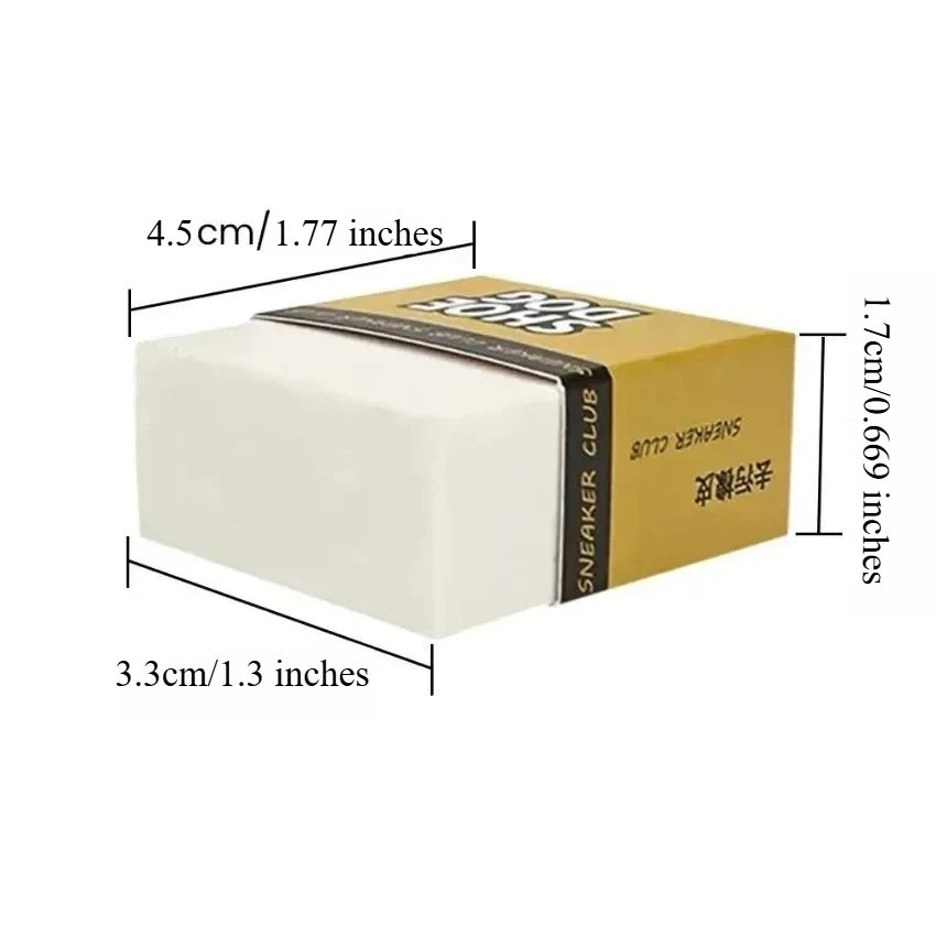 1/2PCS Magic Suede Eraser Nubuck Leather Shoe Cleaner Brush Kit Removing Scuffs Dirt Marks Stain Remover Sneakers Care Tool