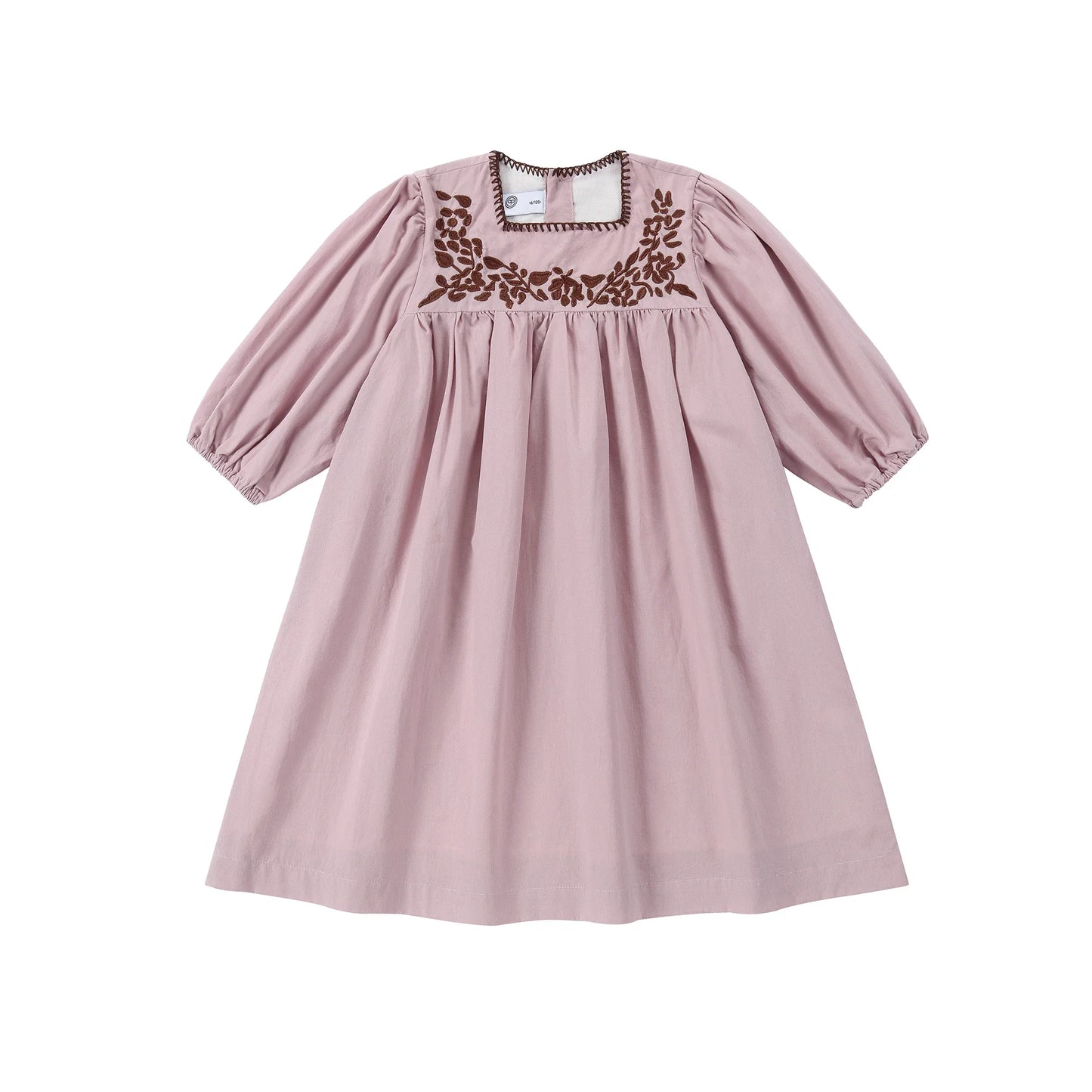 AP Chocolate Collection 2025 Spring Summer Embroidery Family Matching Clothing Set Girl Dress Baby 2-Pieces Blazer Shirt Shorts