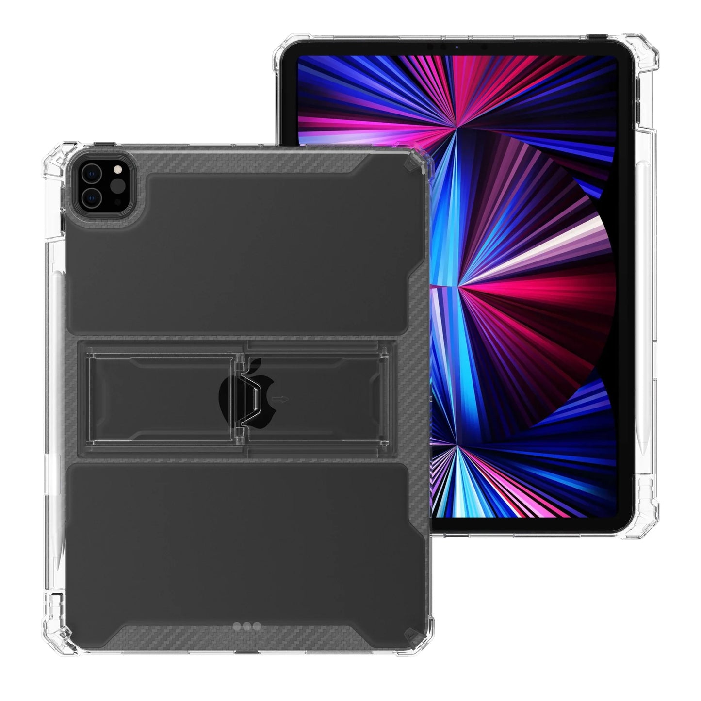 For iPad Case 2022 Pro 11 10th Generation 10.9 Air 5 4 10.2 7/9th 2021 Mini 6 10.5 2018 9.7 5th 6th 12 9 Transparent Cover Funda