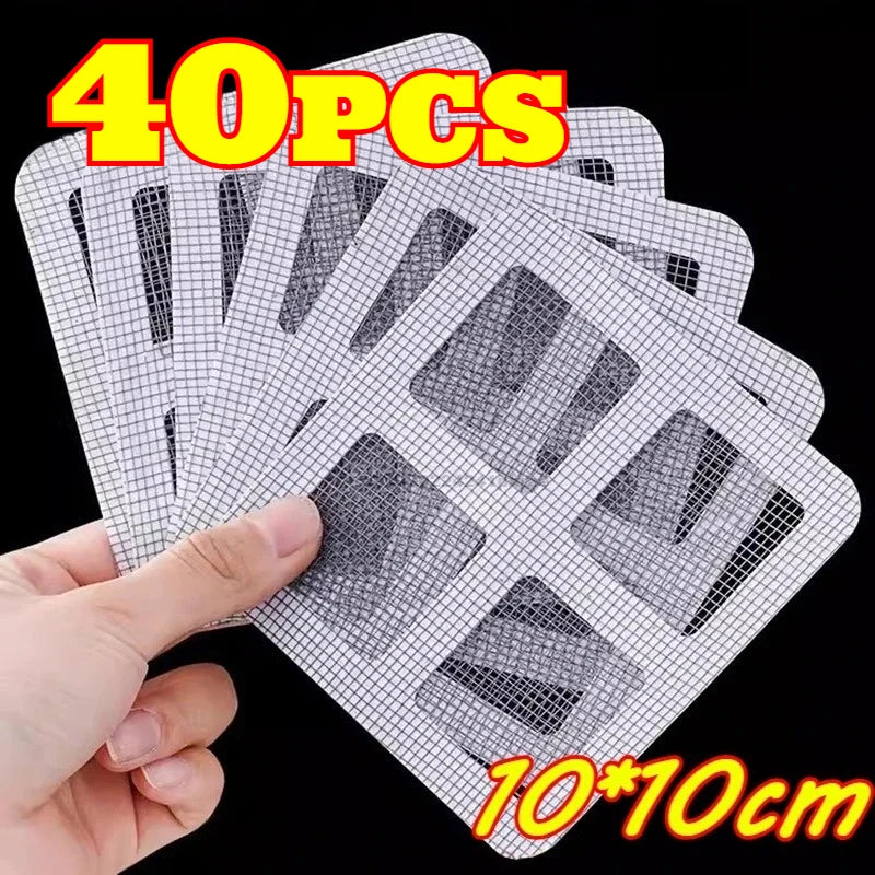 5-20Pcs Disposable Floor Drain Sticker Shower Drain Hair Catcher Cover Sink Strainers Hair Filters Bathtub Mesh Filter Sticker
