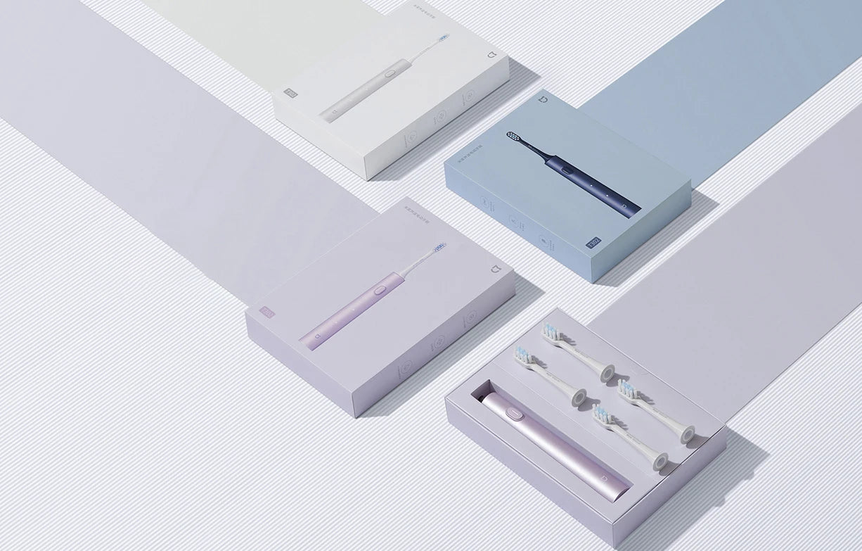 MIJIA T302 Sonic Electric Toothbrush - 31,000 RPM, 150 Days Battery,Copper-Free DuPont Brush Head,IPX8 Waterproof,4 Modes