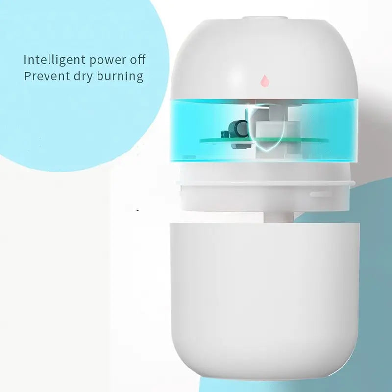 Mini Portable Water Drop Air Humidifier USB Desktop Indoor Household Mute Air Atomization Humidifier  essential oil diffuser