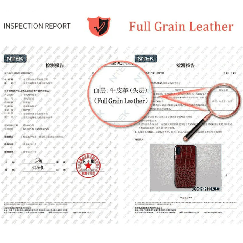 WEFOR Genuine Leather Phone Case for Apple iPhone 14 11 12 13 Pro Max 14Pro 12 Mini X XR XS 6S 6 7 8 Plus SE 2020 Back Cover