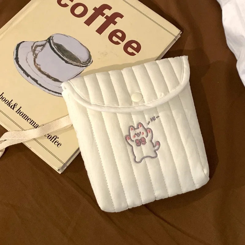 Cute Sanitary Napkins Menstruation Towel Storage Bag Portable Mini Student Tampon Monthly Bag Storage Bag